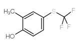 2-甲基-4-(三氟甲基硫代)苯星空app结构式