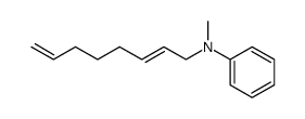 N-methyl-N-(2E,7-octadienyl)aniline结构式