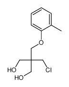 2-(Chloromethyl)-2-[(o-tolyloxy)methyl]-1,3-propanediol Structure