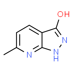 2H-Pyrazolo[3,4-b]pyridin-3-ol, 6-methyl- (9CI)结构式