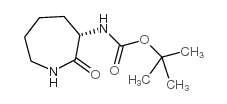 (S)-tert-Butyl (2-oxoazepan-3-yl)carbamate Structure