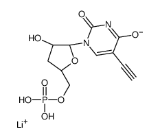 5-ethynyl-2'-deoxyuridylic acid structure