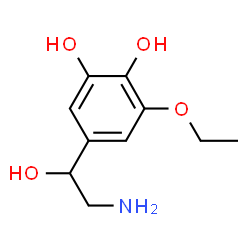 1,2-Benzenediol, 5-(2-amino-1-hydroxyethyl)-3-ethoxy- (9CI) picture