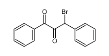 3-bromo-1,3-diphenyl-propane-1,2-dione Structure