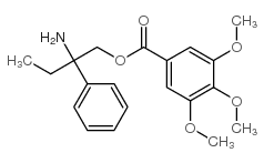 N,N-去甲基三甲曲汀盐酸盐结构式