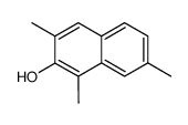 2-Hydroxy-1.3.7-trimethyl-naphthalin Structure