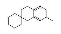 7'-methyl-3',4'-dihydro-1'H-spiro[cyclohexane-1,2'-naphthalene]结构式