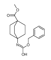 methyl 4-{[(benzyloxy)carbonyl]amino}bicyclo[2.2.2]octane-1-carboxylate structure