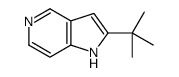 2-(tert-Butyl)-1H-pyrrolo[3,2-c]pyridine Structure