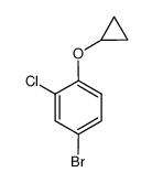 4-bromo-2-chloro-1-(cyclopropyloxy)benzene picture