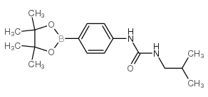 4-(3-异丁基脲基)苯基硼酸,频哪醇酯图片