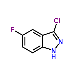 3-Chloro-5-fluoro-1H-indazole structure