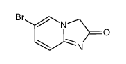 IMidazo[1,2-a]pyridin-2(3H)-one, 6-bromo- structure