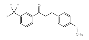 3-(4-THIOMETHYLPHENYL)-3'-TRIFLUOROMETHYLPROPIOPHENONE picture