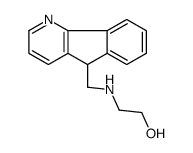 2-(5H-indeno[1,2-b]pyridin-5-ylmethylamino)ethanol结构式