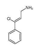 3-chloro-3-phenylprop-2-en-1-amine结构式