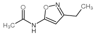 Acetamide, N-(3-ethyl-5-isoxazolyl)- (9CI) Structure