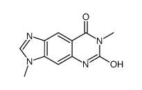 3,7-dimethyl-5H-imidazo[4,5-g]quinazoline-6,8-dione结构式