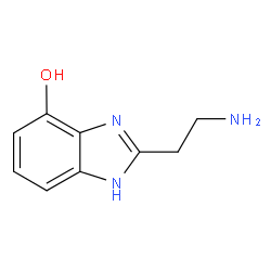 2-(2-氨基乙基)-1H-苯并[d]咪唑-4-醇结构式