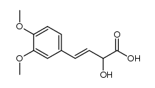 (+/-)-4t()-(3,4-dimethoxy-phenyl)-2-hydroxy-but-3-enoic acid结构式