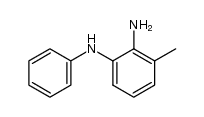 3-methyl-N1-phenylbenzene-1,2-diamine结构式