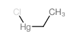 ethylmercury chloride Structure