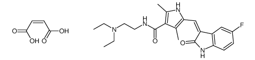 sunitinib maleate Structure