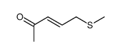 3-Penten-2-one, 5-(methylthio)-, (E)- (9CI) Structure