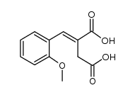 ((E)-2-methoxy-benzylidene)-succinic acid Structure