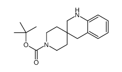 TERT-BUTYL 2',4'-DIHYDRO-1'H-SPIRO[PIPERIDINE-4,3'-QUINOLINE]-1-CARBOXYLATE结构式
