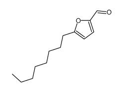 5-octylfuran-2-carbaldehyde Structure