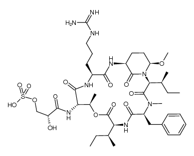 micropeptin MZ939A Structure