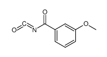 3-Methoxybenzoylisocyanate Structure