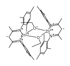 [(Mesnacnac)ZnOEt]2结构式