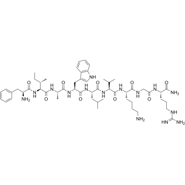 GLP-1(28-36)amide structure