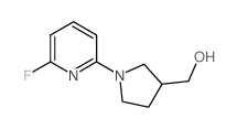 (1-(6-氟吡啶-2-基)吡咯烷-3-基)甲醇图片