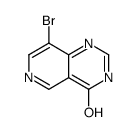 8-Bromopyrido[4,3-d]pyrimidin-4(3H)-one Structure