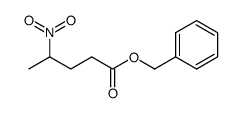 4-nitropentanoic acid benzyl ester Structure