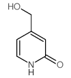 4-(羟甲基)吡啶-2(1H)-酮结构式