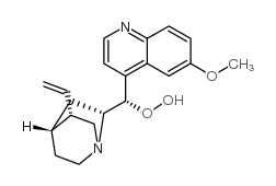 (3R)-Hydroxyquinine结构式