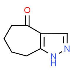 5,6,7,8-四氢环庚并[C]吡唑-4(1H)-酮结构式