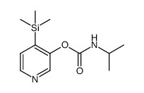 4-(trimethylsilyl)pyridin-3-yl isopropylcarbamate Structure