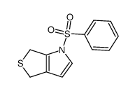 1-(phenylsulfonyl)-4,6-dihydro-1H-thieno[3,4-b]pyrrole Structure