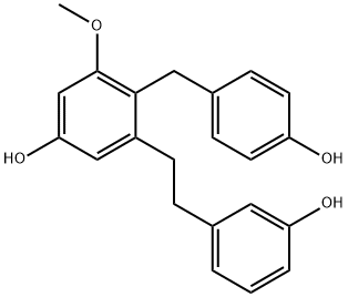 3’,5-二羟基-2(4-羟苄基)-3-甲氧基基联苄图片