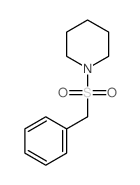 Piperidine,1-[(phenylmethyl)sulfonyl]- structure