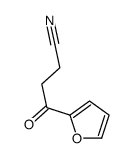 4-(2-呋喃)-4-氧丁腈结构式