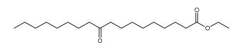 ethyl 10-oxooctadecanoate Structure