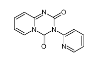 3-(2-pyridyl)2,3,4,5-tetrahydropyrido[1,2-a][1,3,5]triazine-2,4-dione structure