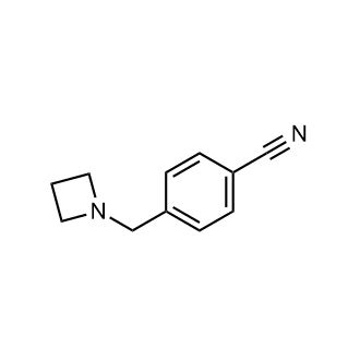 4-(氮杂环丁烷-1-基甲基)苯甲星空app结构式