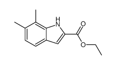 ethyl 6,7-dimethylindole-2-carboxylate图片